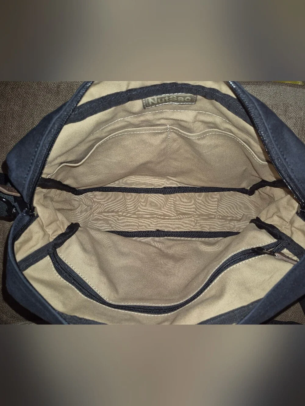 Mint! NutSac 13 Satchel-Pro Waxed Canvas Leather Messenger Men's Bag USA Made!
